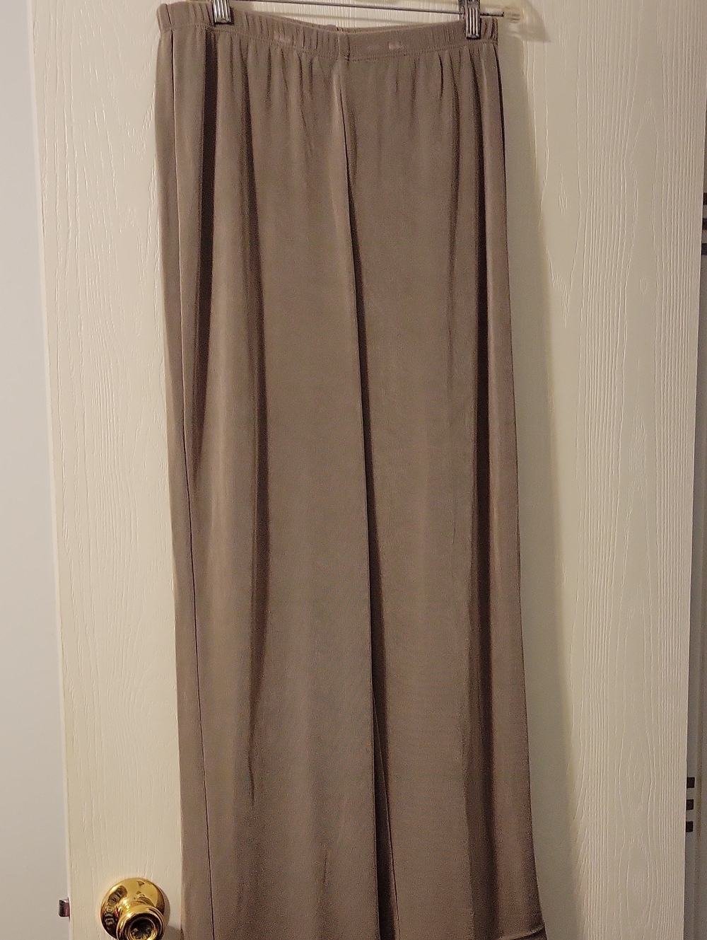Chico's Taupe Travelers Pant with Elastic Waist